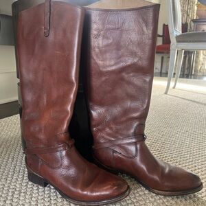 Frye Chestnut Leather Women’s Boots